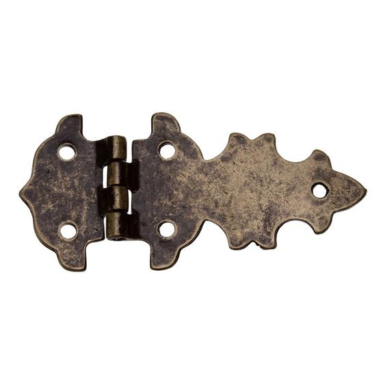 Imagem de Dobradiça Medieval Pequena Metal Zamac Caixa 4 Peças