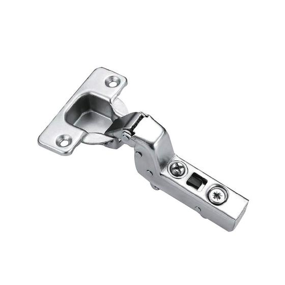 Imagem de Dobradiça Metalla Clip Soft-Close Super Curva com Calço em Inox - Hafele