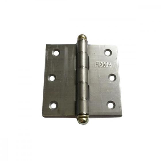 Imagem de Dobradica Serralheiro Fama 1523 Fp 3X3''   789153300231 ./ Kit Com 12
