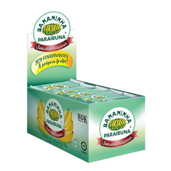 Imagem de Doce Bananinha sem Açúcar 23G - Pacote com 20