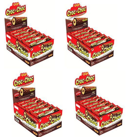 Doce Coberto de Chocolate Croc Choc Kit com 4 Displays - Jazam Imagem de Doce Coberto de Chocolate Croc Choc Kit com 4 Displays