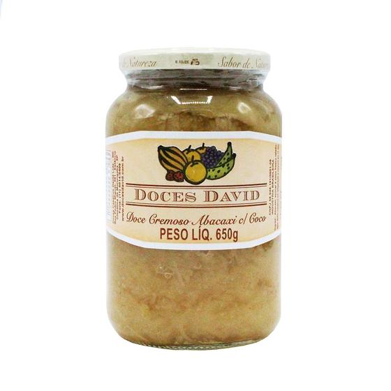 Imagem de Doce de Abacaxi com Coco Cremoso Doces David 650g