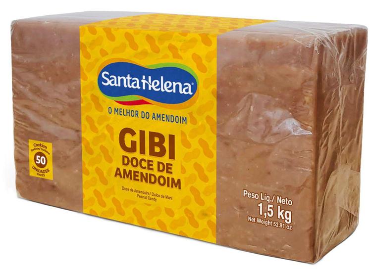 Imagem de Doce de Amendoim Santa Helena Gibi 1,5kg