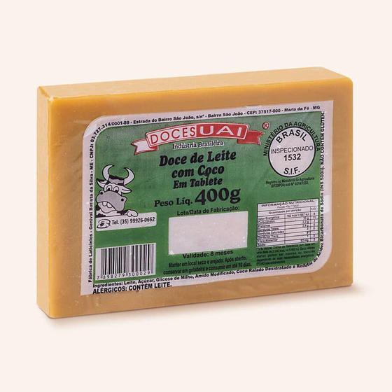 Imagem de Doce de Leite com Coco 400gr UAI