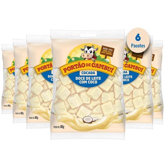 Imagem de Doce de Leite com Coco Portão do Cambui 165g - 6 Pacotes