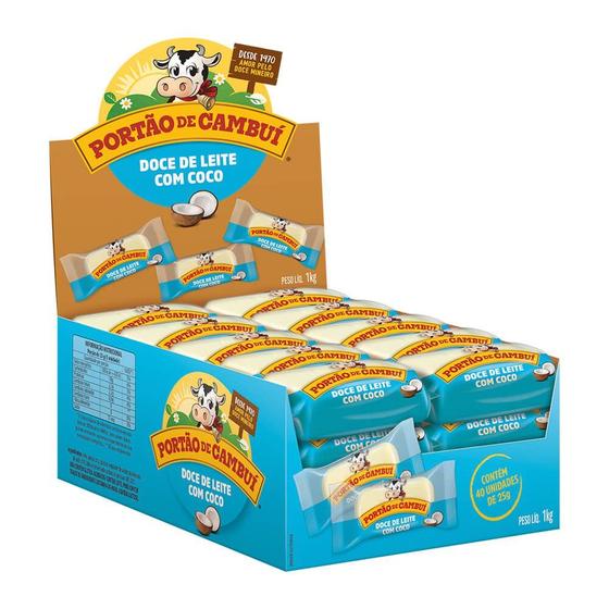 Imagem de Doce de Leite com Coco Portão do Cambuí 960g Display