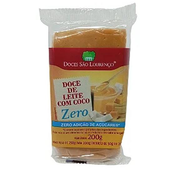 Imagem de Doce de Leite com Coco Zero Massa SAO LOURENCO 200g