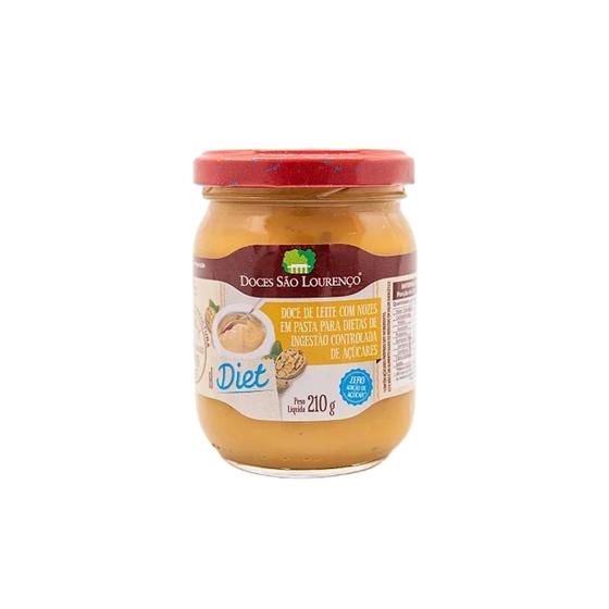 Imagem de Doce de Leite com Nozes Diet SÃO LOURENÇO 210g