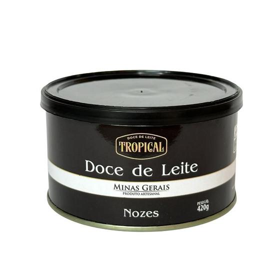 Imagem de Doce de Leite Cremoso Sabor Nozes 420g