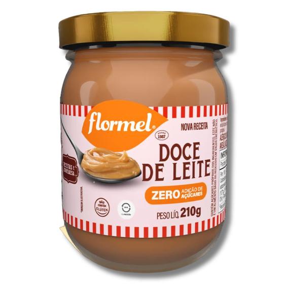 Imagem de Doce de Leite Cremoso Zero Flormel 210g