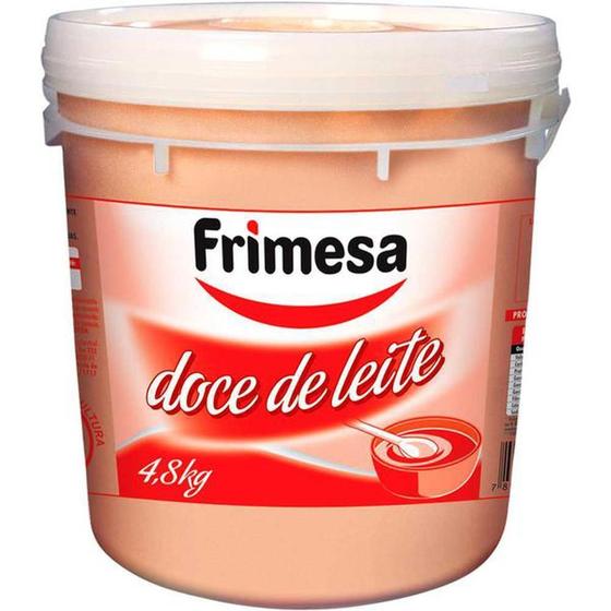 Imagem de Doce De Leite Frimesa Balde 4,8Kg Super Cremoso Confeitaria