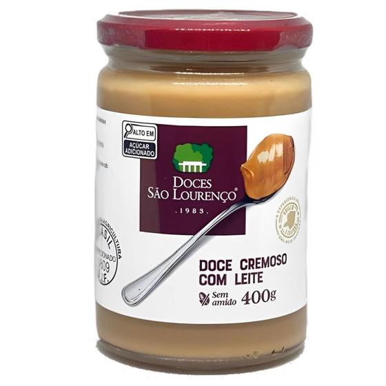 Imagem de Doce De Leite Puro Cremoso São Lourenço 400G