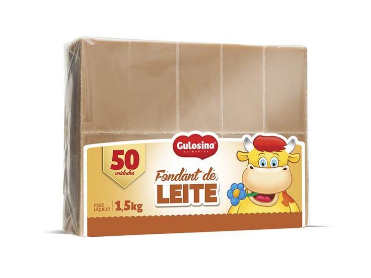 Imagem de Doce Fondant De Leite C/50 - Gulosina 