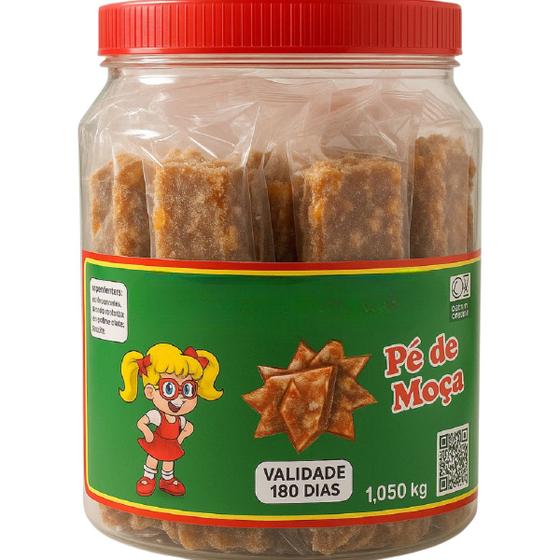 Imagem de Doce Pé de moça Tradicional pote com 40 unidades