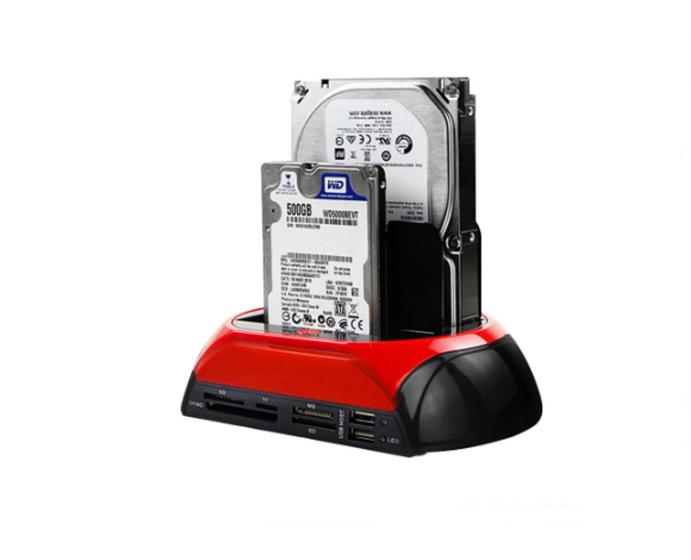 Dock Station Para Ssd E Hd Sata E Ide De 2,5 E 3,5 Bivolt Menor preço em Dock Station Para Ssd E Hd Sata E Ide De 2,5 E 3,5 Bivolt