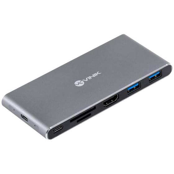 Imagem de Dock Station Vinik DSM-5C - HUB SSD M.2, USB C (Power delivery 100W), 2 x USB 3.0, HDMI, SD/TF