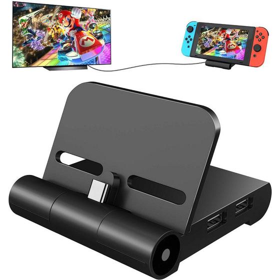 Dock TV Nintendo Switch Stand Suporte Menor preço em Dock TV Nintendo Switch Stand Suporte