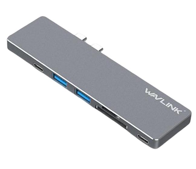 Imagem de Docking Station USB-C, HUB 7 em 1, Micro SD e SD compatível MacBook Pro de 13" e 15"