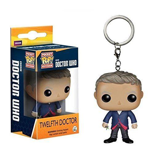 Imagem de Doctor Who 12º Doctor Pocket Pop! Chaveiro de figura de vinil