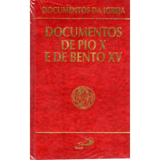 Imagem de Documentos de pio x e de bento xv