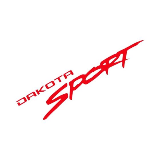 Slt Sticker Dodge Dakota SLT SXT 5.9 R/T Sport Pickup Side Sticker Caminhão Vinil ...