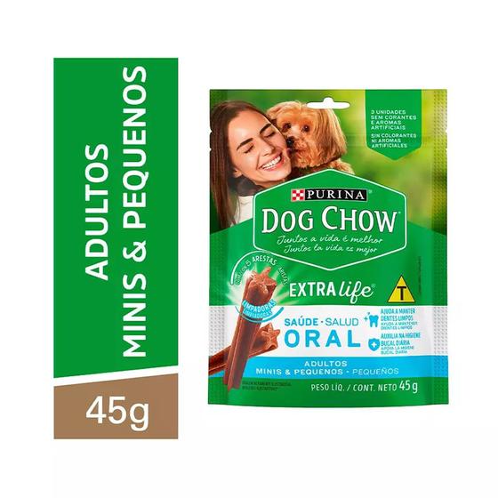 Imagem de Dog Chow Extra Life Saúde Oral para Cães de Porte Mini e Pequeno