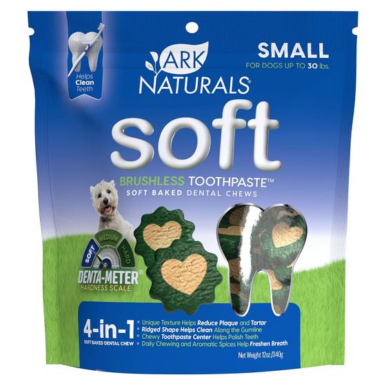 Imagem de Dog Dental Chews ARK NATURALS Creme dental macio sem escova