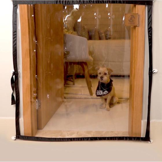 Imagem de Dog Door Mabuu  Tela de Proteção para Portas