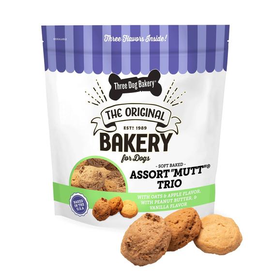 Imagem de Dog Treats Three Dog Bakery AssortMutt Trio 1,42 kg