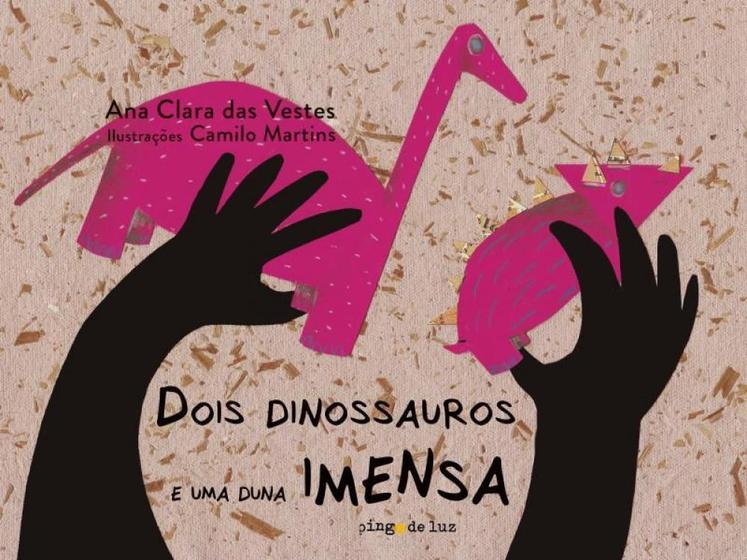 Imagem de Dois Dinossauros e uma Duna Imensa.