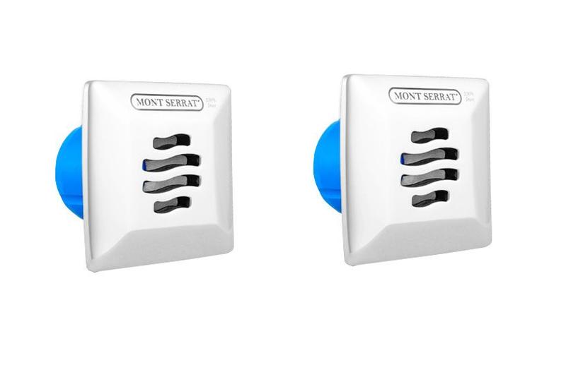 Imagem de Dois Dispositivos Nivelador Quadrado Inox Encaixe Mont Serrat