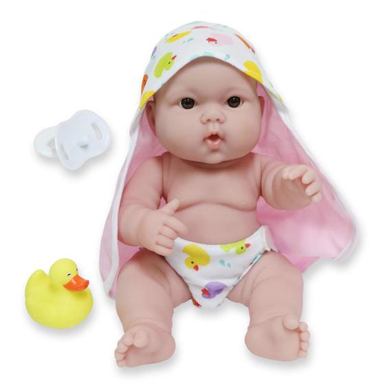 Imagem de Doll JC Toys Lots to Love Babies 14, todo em vinil com conjunto de banho