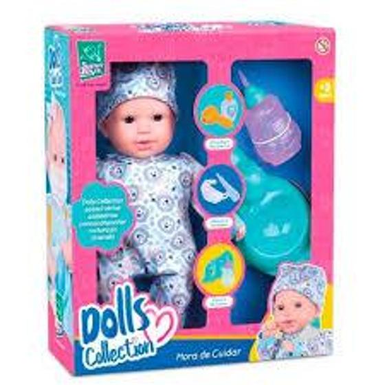 Imagem de DOLLS COLLECTION HORA CUIDAR XIXI MENINO - Super Toys (26516)