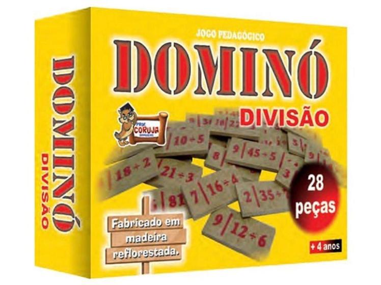 Imagem de Dominó Divisão 28 Peças Ref. 3796 - Uriarte