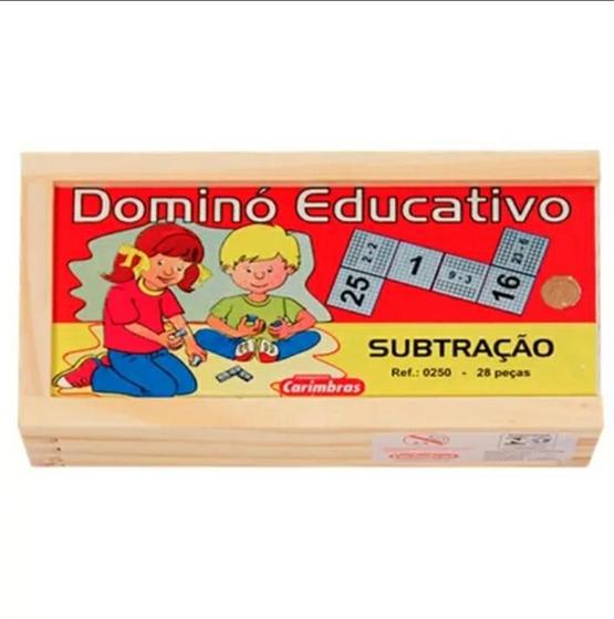 Imagem de Dominó Educativo Subtração - Carimbras