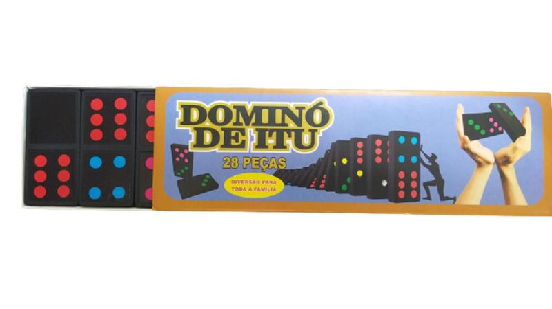 Watris Veiyi Gioco Domino In Legno 28 Pezzi, Pietre Nere Con Custodia, Giocattolo Educativo Per Bambini 3+ Anni - 4