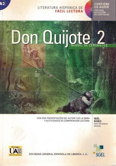Imagem de Don quijote de la mancha 2 - libro con cd audio
