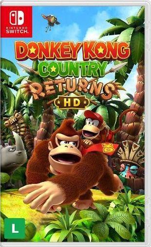 Imagem de Donkey Kong Country Returns HD Nintendo Switch Lacrado