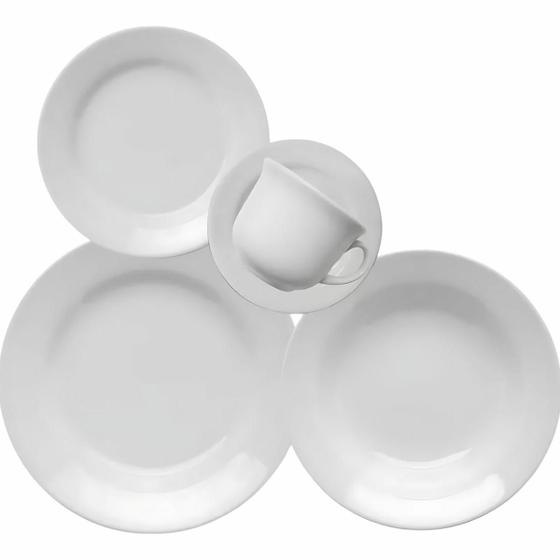 Imagem de Donna aparelho jantar/cha c/ 20pcs branco