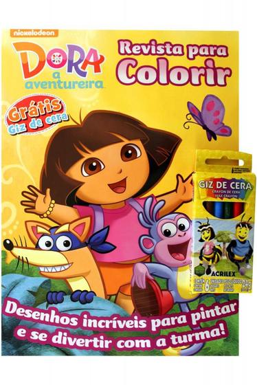 Imagem de Dora, a Aventureira - Revista Para Colorir