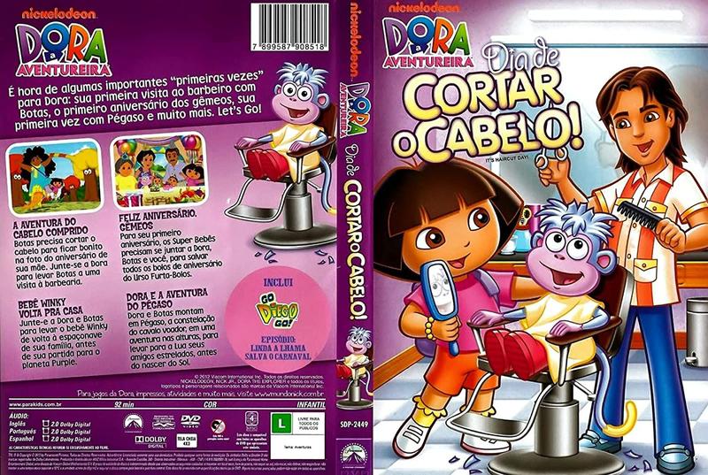 Imagem de Dora dia de cortar o cabelo Dvd ORIGINAL LACRADO