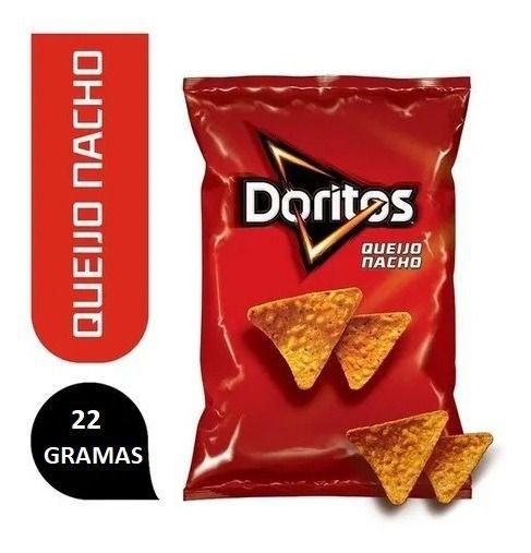 Imagem de Doritos Queijo Nacho Com 80 Unidades 22gr Cada