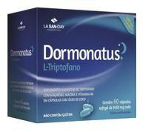 Imagem de Dormonatus L-Triptofano 500Mg 60 Cápsulas - La San Day