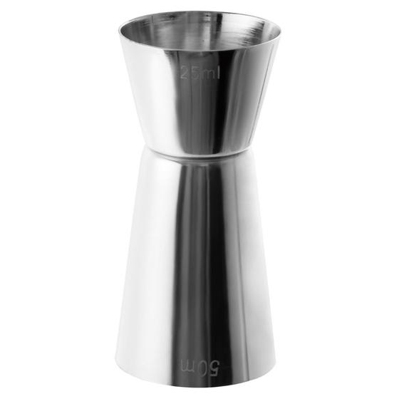 Imagem de Dosador de bebida duplo mimo style 50/25 ml em aço inox ac1848