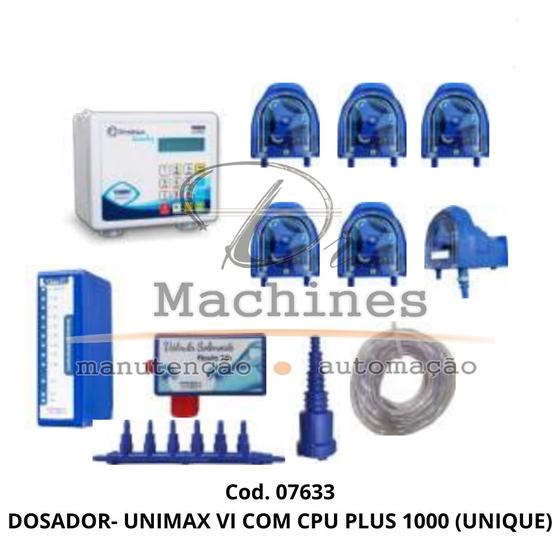 Imagem de Dosador de lavanderia - UNIMAX 06  COM CPU PLUS 1000 (UNIQUE)