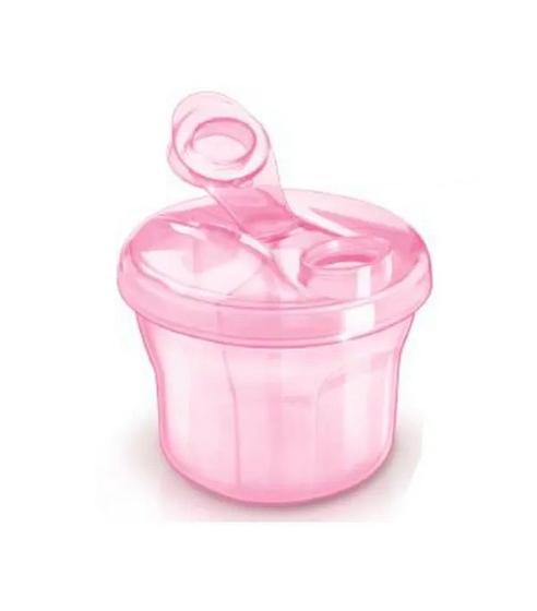 Imagem de Dosador Pote Fórmula Infantil Leite Pó Philips Avent Rosa