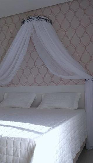 Imagem de dossel mosquiteiro cama casal