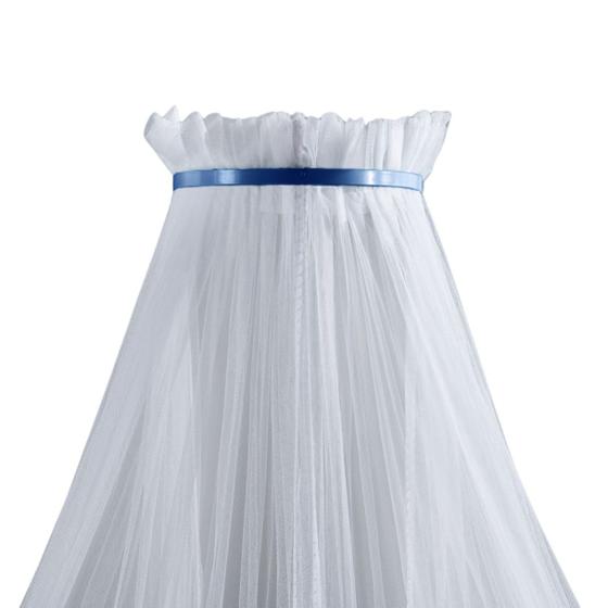 Imagem de Dossel Mosquiteiro Parede Quarto Criança Infantil Berço Americano Nacional Bebe Menino Simples Marinho