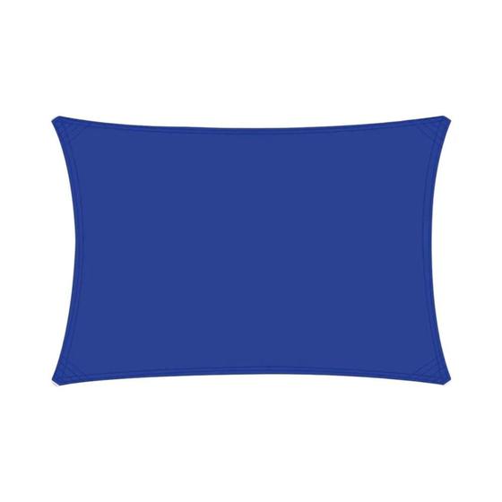 Imagem de Dossel Retangular Impermeável com Proteção UV - Vela de Sol para Jardim, Varanda e Pátio (4x2m)