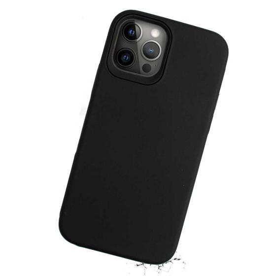 Imagem de Double Lux Case para iPhone 12 / 12 Pro Preta - Capa Antichoque Dupla